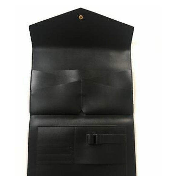 Glass Ladder Megan Portfolio Clutch - Black - Picture 4 of 4